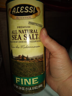Premium all natural sea salt