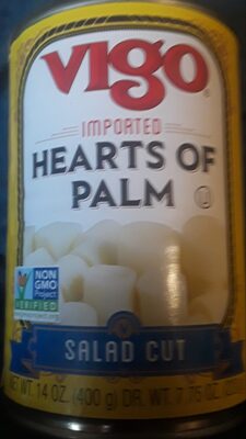 Salad cut hearts of palm