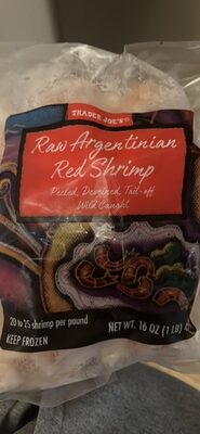 Raw Argentinian Red Shrimp