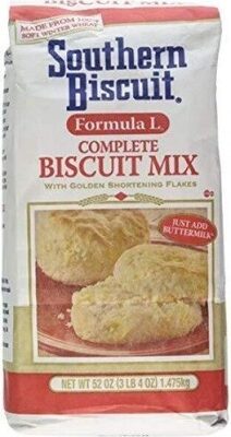 Southern biscuit formula l complete biscuit mix