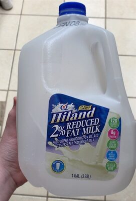 Hiland 2% reduced fat milk