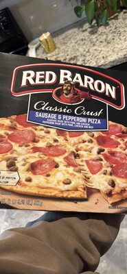 Classic Crust Sausage & Pepperoni Pizza