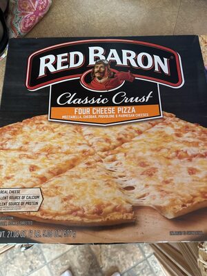Classic four cheese frozen pizza