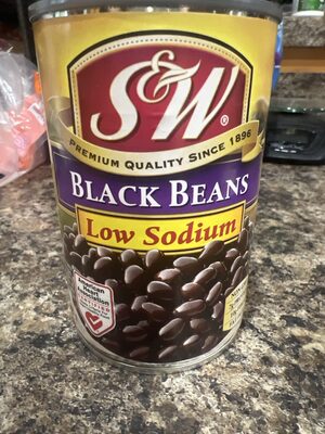 Low sodium black beans