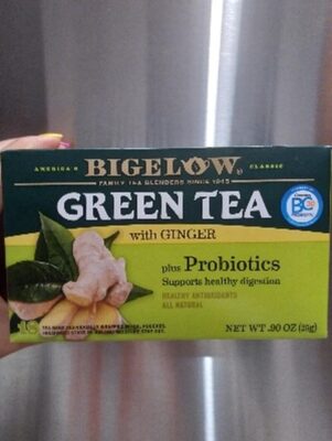 Green Tea with Ginger