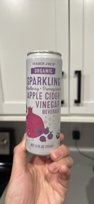 Sparkling Elderberry + Pomegranate Apple Cider Vinegar Beverage
