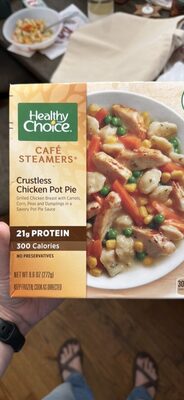 Crustless Chicken Pot Pie