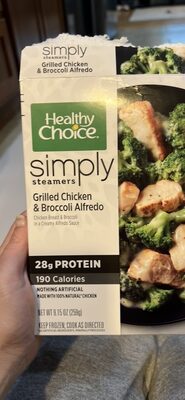 Grilled Chicken & Broccoli Alfredo