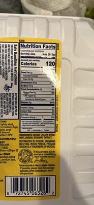 Ground Chicken Breast