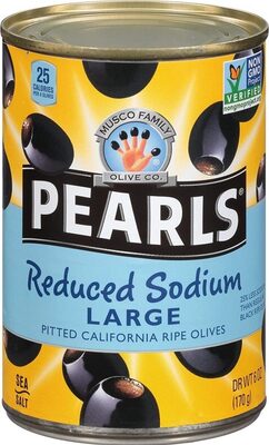 Reduced Salt Large Pitted Olives