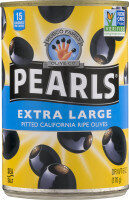 Extra large pitted california ripe olives