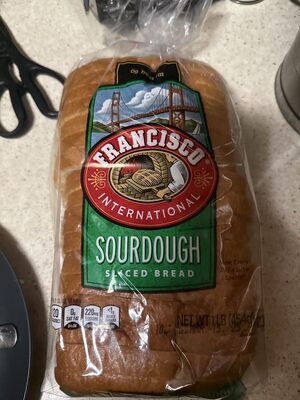 Francisco international sourdough sliced bread