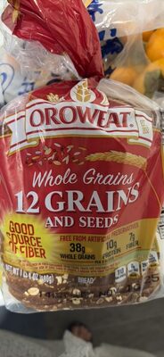 Whole Grains 12 Grains and Seeds Bread