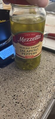 Sliced Tamed Jalapeño Peppers