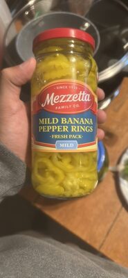 Mild Banana Pepper Rings