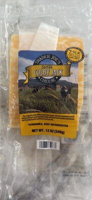 Sliced Colby Jack Cheese