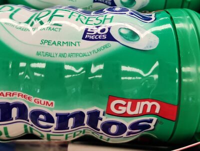 Mentos Pure Fresh Gum Spearmint