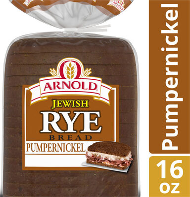 Jewish rye bread pumpernickel