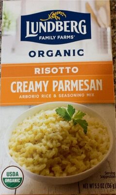 Organic Arborio Rice Risotto Creamy Parmesan