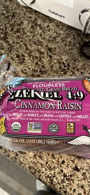 Cinnamon Raisin Bred