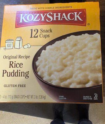 Original recipe rice pudding