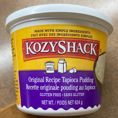 Original Recipe Tapioca Pudding.