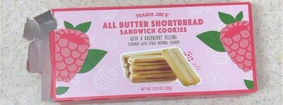 All Butter Shortbread Sandwich Cookies