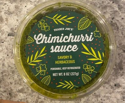 Chimichurri sauce