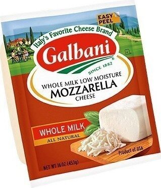 Whole Milk Low Moisture Mozzarella Cheese