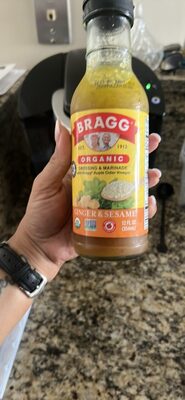 GINGER & SESAME ORGANIC DRESSING & MARINADE