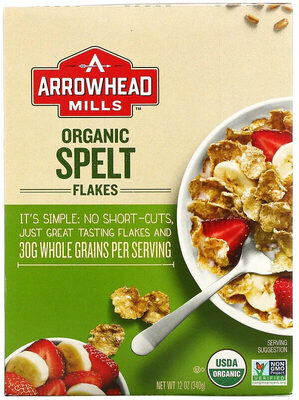 Organic spelt flakes