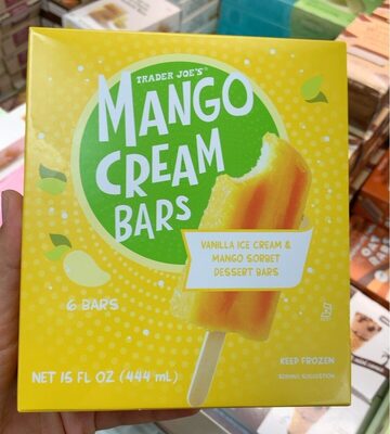 Mango Cream Bars