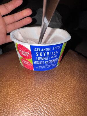 Icelandic Style Skyr Lowfat Yogurt Raspberry