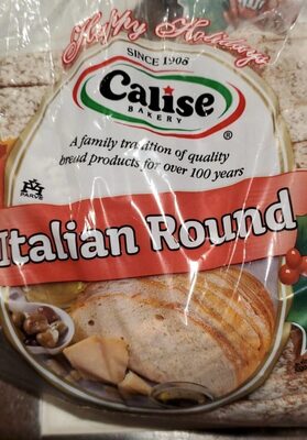 Calise Italian Round Sourdough Bread