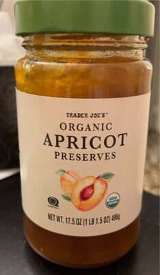 Organic apricot preserves