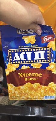 Xtreme Butter Microwave Popcorn