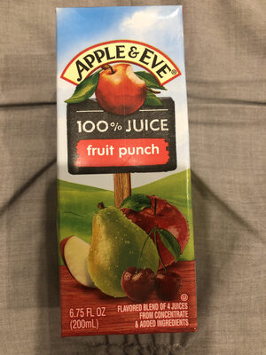 Fruit Punch 4 Juice Blend From Concentrate With Added Ingredients
