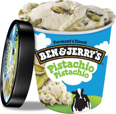Pistachio pistachio ice cream