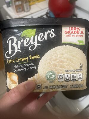 Ice Cream, Extra Creamy Vanilla