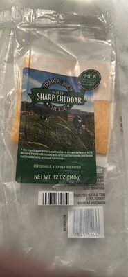 Sliced Sharp Cheddar Cheese