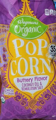 Pop corn Buttery Flavor coconut oil &Himalayan salt