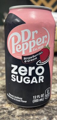Strawberries & Cream zero SUGAR