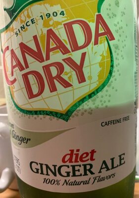 CANADA DRY DIET GINGER ALE