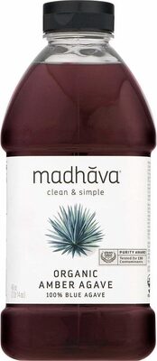 Organic Amber Agave 100% Blue Agave