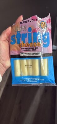 light string cheese low moisture part skim mozzarella cheese