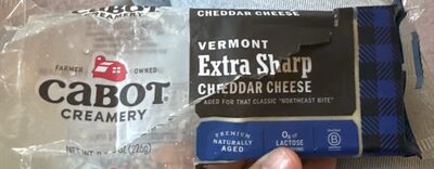 Cabot, premium extra sharp aged cheddar cheese