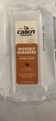 Wickedly Habanero Premium Selected Cheddar Cheese