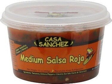 Casa sanchez foods medium red salsa roja