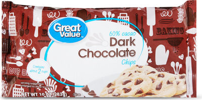 Dark chocolate chips