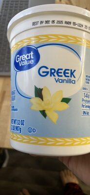 Greek Vanilla Nonfat Yogurt